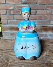 RARE 1950's Fairylite Dutch Boy Jam Jar picture