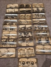 Lot Of 25 Stereo Travel Co.  Stereoviews European Cities Tine Italy Etc picture