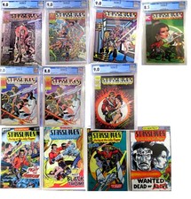 LOT Starslayer 1-6 CGC 7-10 plus the RARE Blue Sky Error Grell Pacific picture