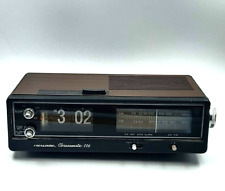 Vintage Realistic Clock Radio Chronomatic 116 Flip Clock AM/FM Radio Alarm Works picture
