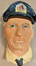 Vintage 1972 Bossons Sea Captain Chalkware Wall Hanging England picture