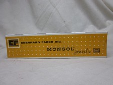 vintage MONGOL Pencils 1 Doz. 12 pencil lot 482 3 Eberhard Faber 1 box NOS pma picture