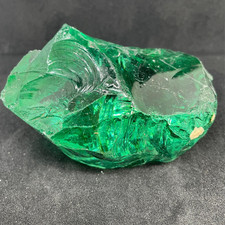 Premium Large Raw Green Obsidian Stone 1050-1200 CT– Crystal for  Home Décor picture