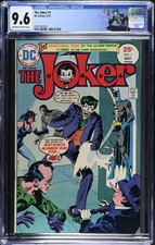 🃏 The Joker #1 CGC 9.6 OWW DC 1975 Bronze Age Key Custom Joker Label picture