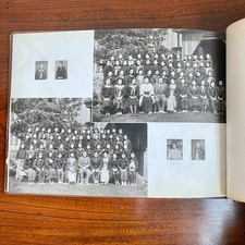RARE Vintage Japanese School Photo Album 1949-1953 Showa Era Student Photos Anti picture