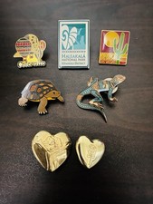 Vintage Pins Lot of 7 National Parks Wildlife Variety Brand Collectibles picture
