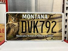 MONTANA NATURAL HISTORY MUSEUM LICENSE PLATE picture