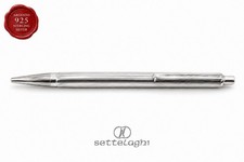 Settelaghi Silver 925 Solid Ballpoint Pen Personal Window 4 picture