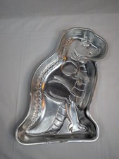 Vintage Wilton Dinosaur Aluminum Cake Pan 1987 picture