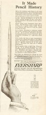 1919 The Wahl Co Vintage Ad: Eversharp It Made Pencil History Chicago Illinois picture