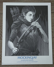 NYCC 2026 THE HUNGER GAMES - MOCKINGJAY ILLUSTRATED EDITION 8 x 10 PRINT picture