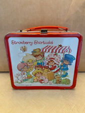 Vintage 1981 Aladdin Strawberry Shortcake Metal Lunchbox NO Thermos  picture
