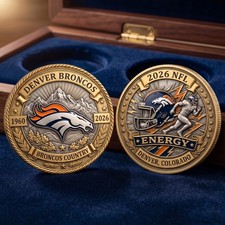 Denver Broncos Christmas Ornament 2026 NFL Energy Denver Football Fan Gift picture