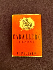 Vintage Portable Metal Ashtray by Caballero Cigarettes - 1940's Hong Kong picture