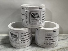 300 Count Roll of 2024 USPS For-ever Flag Stamps (Mint, Never Hinged) picture
