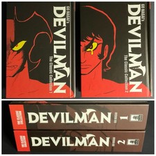 Devilman The Classic Collection Manga Vol 1 & 2 Hardcover Omnibus Full Set 1st P picture