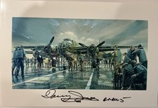 Davy Jones WWII Doolittle Raider Signed 4x6in Photo With COA picture