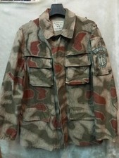 Vintage 1971 West German Bundesgrenzschutz (BGS) Splinter Camouflage Jacket picture