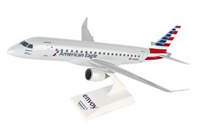 Skymarks SKR902 American Eagle Envoy Air E-175 N220NN Desk 1/100 Model Airplane picture