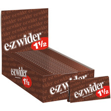 EZ Wider Rolling Paper 1 1/2 Cigarette Papers 1.5 (Full Box of 24 Booklets) picture