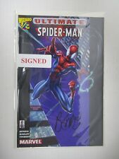 2002 Marvel Ultimate Spider-Man Wizard 1/2 Signed Bendis Dynamic Forces DF COA picture
