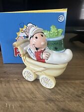 Popeye Sweet Pea With Stroller Magnetic Ceramic Salt & Pepper Shakers Westland picture