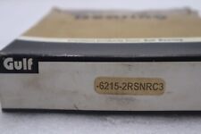 6215-2RSNRC3 BALL BEARING ID 75MM OD 130MM SNAP RING GROOVE STOCK B-1062 picture