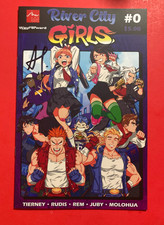 River City Girls 0 Wayforward Tech Exclusive Comic SIGNED picture