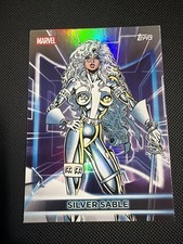 Silver Sable 2026 Topps Marvel Neon Rainbow Foil #150 picture