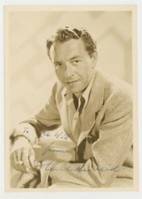 Paul Henreid 1942 Signed 5x7 Casablanca Actor/Director Photo Portrait J14310 picture