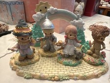 2004 Precious Moments Figurines & Base Wizard of Oz No Box picture