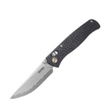 SRM Knives 255L-CB2 Ambi Lock Carbon Fiber Folding 140Cr Pocket Knife 255L-CB2 picture