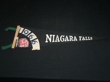 1966 NIAGARA FALLS WALL PENNANT - CANADA picture
