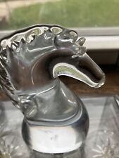 Vintage Spode Horse Stallion Art glass /Crystal Must Have For Horse Collection picture