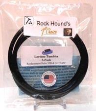 USA Lortone Double Rock Tumbler 33B,3 -1.5B,45C  Belts (3)pack Rockhound's 1st picture