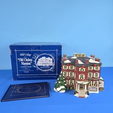 Department 56 Snow Village OLD CHELSEA MANSION 1997 5654903 In Box With Book picture