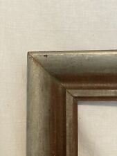 ANTIQUE FITs 18”x37” SILVER GILT ARTS & CRAFTS MODERNIST PICTURE FRAME picture