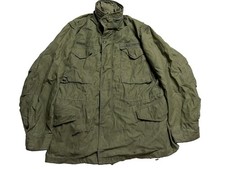 M65 Field Jacket Mens Vietnam 1960s 60s medium Regular Green Army 68 picture