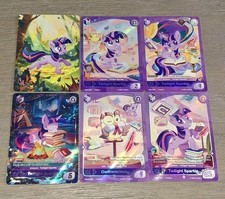 Princess Twilight Sparkle My Little Pony CCG Kayou 6 Cards 1st Edition Stamped  picture