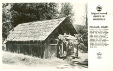 Coloma, CA, Home of James W Marshall Gold Discovery RPPC Postcard Antique c1930N picture