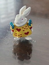 Vintage Hantel Pewter in Wonderland White Rabbit HERALD Articulated Miniature picture