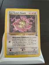 Pokémon - Team Rocket's Meowth (18) - Promo Card  - Ungraded/LP picture