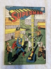 SUPERMAN #31 Wayne Boring circus cvr; Luthor app. picture