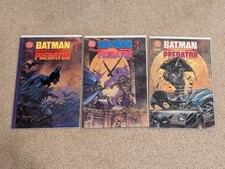 Batman versus Predator #1-3 (1991 1st Series) Full Set picture