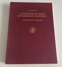 1927 A Handbook Of Early Muhammadan Tradition Wensinck, A.j. Muslim Islamic Book picture