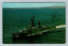 Spring Valley CA-California, USS Frank Knox, US Navy Ship, Vintage Postcard picture