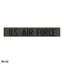 U.S. AIR FORCE Subdued Woven Name Tape ~ BDU Distinctive Insignia ~ NEW picture
