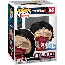 TERRIFIER 3 VICTORIA HEYES #1949 FUNKO POP MOVIES MAN CAVE CHRISTMAS GIFT RARE picture