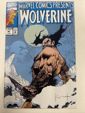 Marvel Comics Presents #95 (1991) VF/NM 🔑 Origin Wolverine Blue & Yellow Suit picture