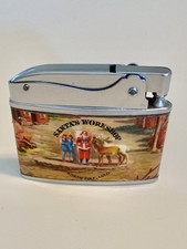 Rare Vintage Roland 300 Japan Lighter Santa’s Workshop picture